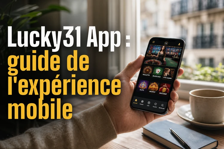 App Lucky31: Guide complet de l'application mobile et de l'expérience de jeu