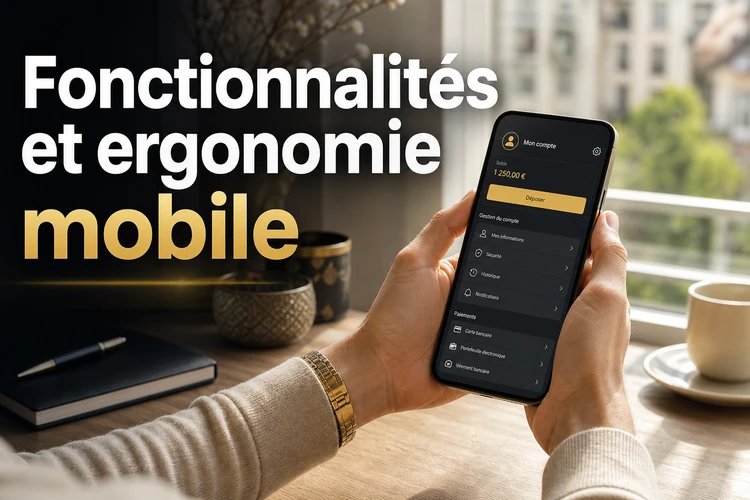 Fonctionnalités et ergonomie de l'écosystème mobile