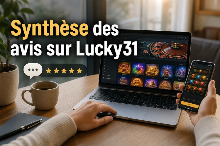 Synthèse des avis sur Lucky31 et retours d'expérience globaux