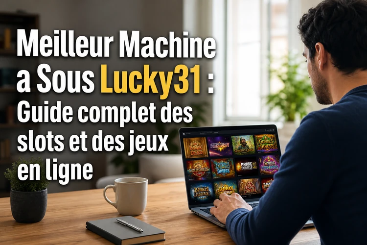 Meilleur Machine a Sous Lucky31: Guide complet des slots et des jeux en ligne