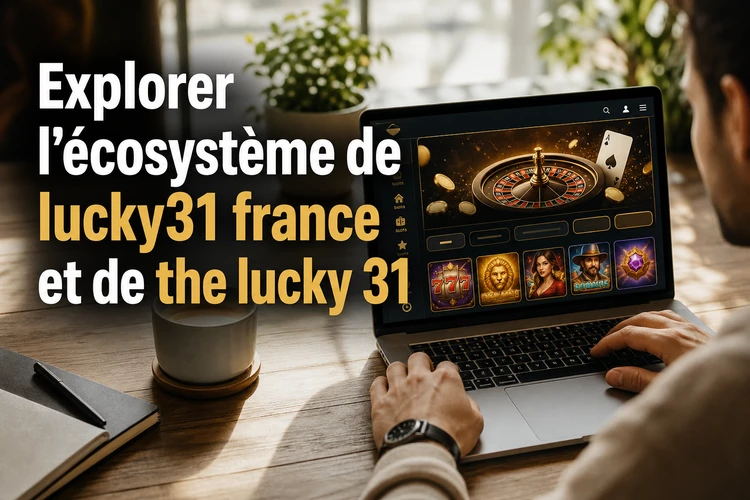 Explorer l'écosystème de lucky31 france et de the lucky 31