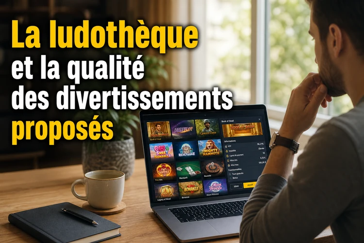 La ludothèque et la qualité des divertissements proposés