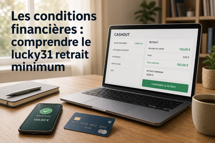 Les conditions financières: comprendre le lucky31 retrait minimum